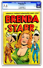 BRENDA STARR #13 SEPTEMBER 1947 CGC 7.5 CREAM TO OFF-WHITE PAGES “D” COPY.