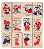 "BALTIMORE AMERICAN" NEWSPAPER PREMIUM COMIC CHARACTER CARDS AND ADVERTISING BLOTTER.