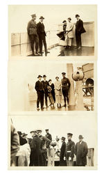 FDR ORIGINAL PHOTOS CIRCA 1913-1919 INCLUDING ELEANOR AND PRESIDENT WILSON.