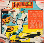 “3-D PICTURAMA MAGIC BREAD END LABEL ALBUM” COMPLETE WITH GLASSES.