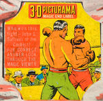 “3-D PICTURAMA MAGIC BREAD END LABEL ALBUM” COMPLETE WITH GLASSES.