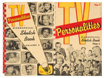 “TV PERSONALITIES BIOGRAPHICAL SKETCH BOOK” PAIR.