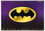 “THE HISTORY OF BATMAN COLLECTION” BOXED ACTION FIGURE SET.