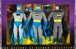 “THE HISTORY OF BATMAN COLLECTION” BOXED ACTION FIGURE SET.