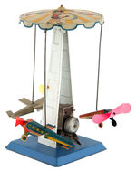 AIRPLANE CAROUSEL WIND-UP TOY.