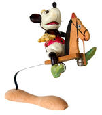 MINNIE MOUSE RIDING HORSE BOBBING TOY.