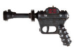 "BUCK ROGERS U-235 ATOMIC PISTOL" W/BLACK FINISH.