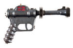 "BUCK ROGERS U-235 ATOMIC PISTOL" W/BLACK FINISH.