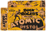 "BUCK ROGERS U-235 ATOMIC PISTOL" W/BLACK FINISH.