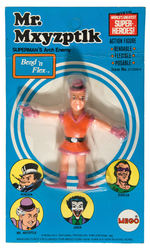 “SUPERMAN’S ARCH ENEMY MR. MXYZPTLK” BEND ‘N FLEX MEGO FIGURE ON CARD.