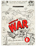 “HORRORS OF WAR” GUM CARD WRAPPER.