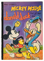 “MICKEY MOUSE DONALD DUCK AND ALL THEIR PALS” BOOK.