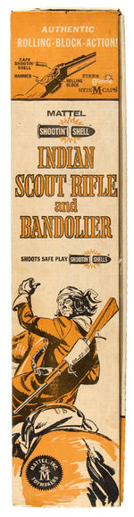 “SHOOTIN’ SHELL INDIAN SCOUT RIFLE AND BANDOLIER” BOXED SET.