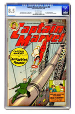 CAPTAIN MARVEL ADVENTURES #88 SEPTEMBER 1948 CGC 8.5 OFF-WHITE PAGES.