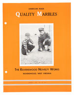 "AMERICAN MADE QUALITY MARBLES" RETAILER'S FOLDER.