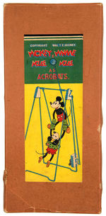 “MICKEY & MINNIE MOUSE AS ACROBATS” BOXED WIND-UP TOY.