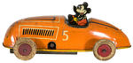 MICKEY MOUSE WIND-UP RACE CAR.