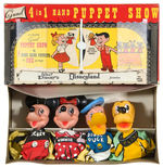 “DISNEYLAND FAVORITES GUND 4 IN 1 HAND PUPPET SHOW” BOXED SET.