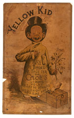 “YELLOW KID GIOE’S LEMONS”LARGE PROMOTIONAL SIGN.