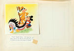 WALT DISNEY LITTLE GOLDEN BOOK ORIGINAL ART.