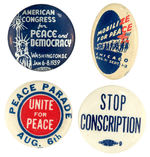 PRE-PEARL HARBOR PEACE RALLY AND ANTI-DRAFT GROUP OF FOUR.