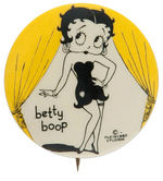 RARE CLASSIC 1930s “BETTY BOOP” BUTTON SUPERIOR EXAMPLE.