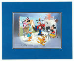 "DISNEY CALARTS SERIGRAPH CEL/GOOF TROOP CEL" ART PAIR.