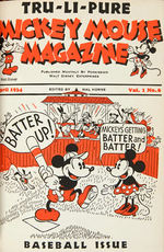 MICKEY MOUSE DAIRY PROMOTION MAGAZINE COMPLETE FIRST YEAR BOUND VOLUME.