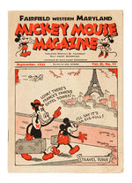 "MICKEY/MINNIE MOUSE" EPHEMERA LOT.