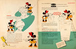 "MICKEY/MINNIE MOUSE" EPHEMERA LOT.