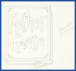 SILLY SYMPHONIES - MOTHER GOOSE MELODIES PRODUCTION DRAWING LOT.