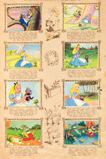 ALICE IN WONDERLAND COMPLETE BRAZILIAN CARD ALBUM.