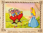 ALICE IN WONDERLAND COMPLETE BRAZILIAN CARD ALBUM.