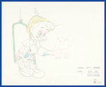 PINOCCHIO STUDIO COLOR MODEL DRAWING.