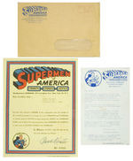 SUPERMAN “SUPERMEN OF AMERICA” COMPLETE MEMBERSHIP KIT.