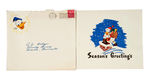 "DONALD DUCK" EASTER/CHRISTMAS CARDS.