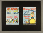 "PINOCCHIO CIRCUS" PREMIUM W/STORE SIGNS.