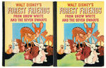 “FOREST FRIENDS FROM SNOW WHITE AND THE SEVEN DWARFS” FILE COPY HARDCOVER WITH DUST JACKET.