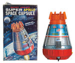 “BATTERY OPERATED SUPER APOLLO SPACE CAPSULE.”