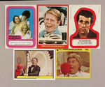 1970s TV SHOW GUM CARD/STICKER SETS.