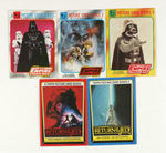 "STAR WARS EMPIRE/JEDI" GUM CARD SETS.