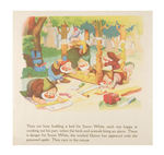 SNOW WHITE AND THE SEVEN DWARFS LINEN-LIKE BOOK TRIO.