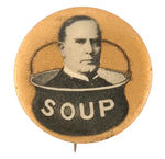 ANTI-McKINLEY SHOWING HIM IN THE "SOUP."