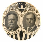 TAFT/SHERMAN GRAPHIC BLACK AND WHITE JUGATE HAKE #10.