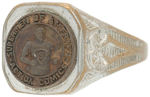 RARE "ACTION COMICS" VERSION OF THE SUPERMAN 1940 CONTEST PRIZE RING.