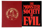 CAPTAIN MARVEL "THE MONSTER SOCIETY OF EVIL" DELUXE LIMITED COLLECTOR'S EDITION BOOK.