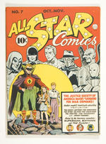 ALL STAR COMICS #7 OCTOBER NOVEMBER 1941 DC COMICS.