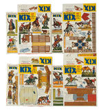 "KIX " RODEO BOX BACK CUT-OUTS COMPLETE SET.