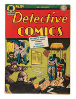 "DETECTIVE COMICS" NO. 84 COMIC BOOK.