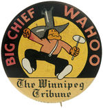 SCARCE 1930s BUTTONS FOR BIG CHIEF WAHOO, REG'LAR FELLER, CHICKIE'S DAUGHTER.